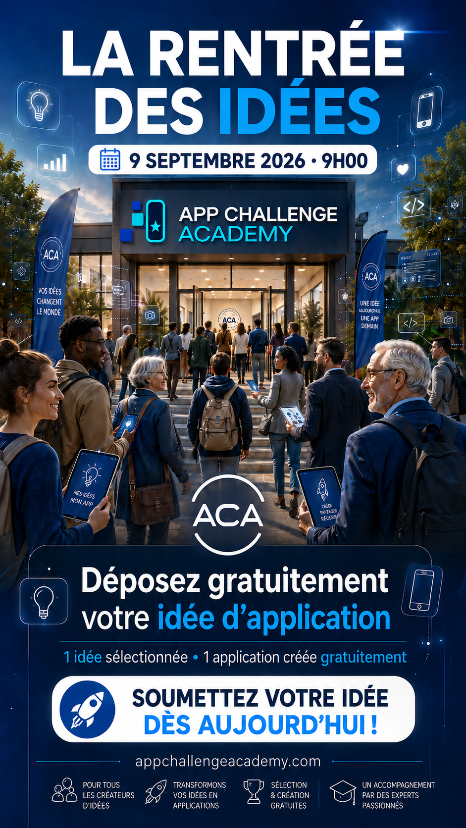 Cap sur le 9 septembre 2026
